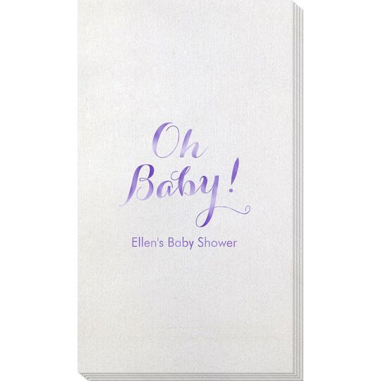 Elegant Oh Baby Bamboo Luxe Guest Towels